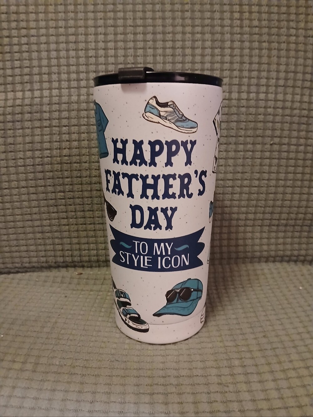Dad Gear "Happy Father's Day-To My Style Icon" Dark Green 20oz Tumbler (081126D)